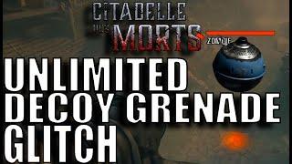 Citadelle Des Morts Unlimited Decoy Grenade Glitch! (BO6 Zombies Glitches)