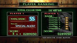 The House Of The Dead 3 Survival Mode, Very Hard, Rapid Fire, No damage, All S Special Agent 289,050