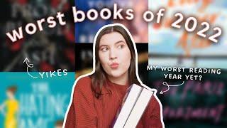 the WORST books i read in 2022 🫠 aka ranting about disappointing reads for 53 minutes straight lol