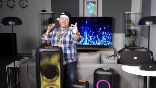 JBL Partybox 1000 and Partybox 100 review