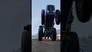 This DRAG Tractor is INSANE (Automation x BeamNG) #automation #beamng