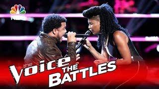 The Voice 2016 Battle - Courtney Harrell vs. Ethan Tucker- 'Gravity'