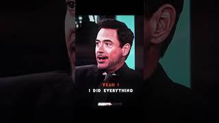 THERE'S NO MCU WITHOUT ME - ROBERT DOWNEY JR EDIT ️GLORY UTRA SLOWED #RDJ #MARVEL #EDIT