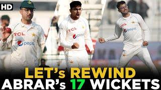 Dream Debut by Abrar Ahmed Against England | Pakistan vs England | Test | PCB | MY2L