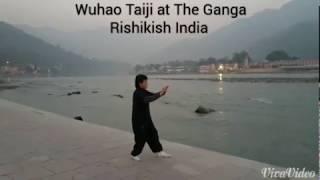 Wu Hao Tai Chi at The Ganga, Rishikish, INDIA