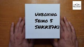 Unboxing  Seiko 5 SNKK87K1 Automatic 38mm Watch