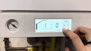 Viessmann Vitodens 100 change eco comfort mode