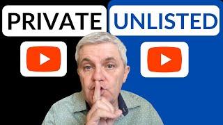 What's the difference between PRIVATE and UNLISTED Videos on YouTube?