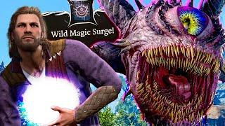 Baldur's Gate 3, but wild magic triggers every time