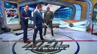 NHL Tonight:  Bolts vs Leafs Demo:  Stick blocking lessons from Scott Stevens  Mar 12,  2019