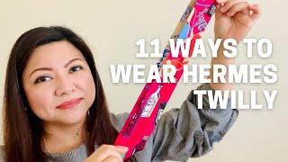 11 Ways To Wear Hermes Twilly | Shop Luxe #hermes #hermestwilly