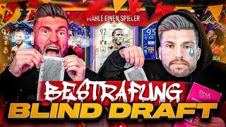 Wer bekommt den WAX STREIFEN ENDET im STREIT  Blind Draft Battle !! FIFA 21