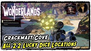 Crackmast Cove All 22 Lucky Dice Locations in Tiny Tina's Wonderlands