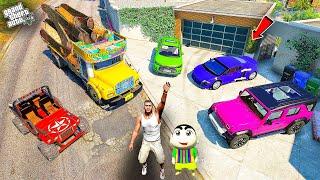 Franklin and ShinChan Stolen Indian Cars in GTA 5 | JNK  GAMER GTA V