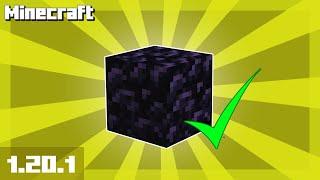 How to Make Obsidian in Minecraft! 1.20.1