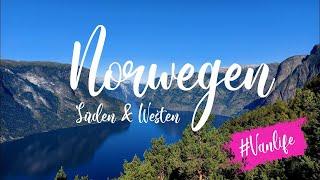 Norwegen - Womo Roadtrip durch Süd- und Westnorwegen #Vanlife