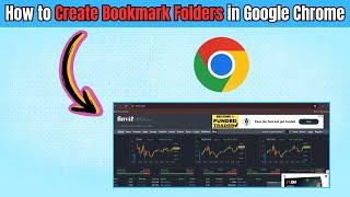 How to Create Bookmark Folders in Google Chrome | Show Bookmarks Folder under Bookmarks Tab