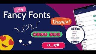 Fancy Fonts - Stylish Text Generator