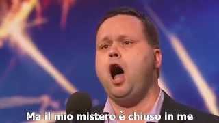 Paul Potts sings Nessun Dorma (Italian subtitle)