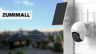 How to Set Up ZUMIMALL 360°PAN Tilt Wireless Rechargeable Battery Camera