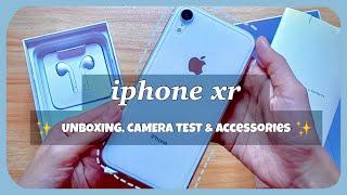 Iphone XR Unboxing in 2021 + accessories | aesthetic 