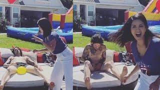 Sunny Leone Hilarious Prank With Her Husband Daniel Weber At Home | Sunny Leone Videos #SunnyLeone