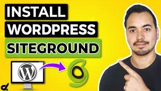 How To Buy & Install WordPress On Siteground 2025 [step-by-step beginners setup guide]