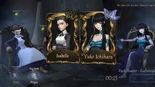 Identity V | PLAYING WITH THE CURRENTLY CROSSOVER QUEENS IN 8V2! | Yuko & Isabella Gameplay