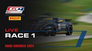 LIVE | Race 1 | Road America  | Pirelli GT4 America 2024