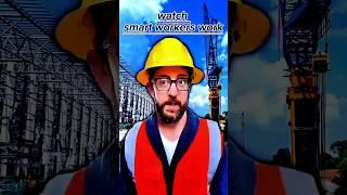 watch smart workers work #workout #constructionworld #world # #constructionwork #smartworkers #funny