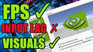 Nvidia Control Panel Best Settings for FPS and Visuals