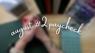 chatty, large paycheck budgeting // sinking funds, cash stuffing, paying off debt | CorkBudget