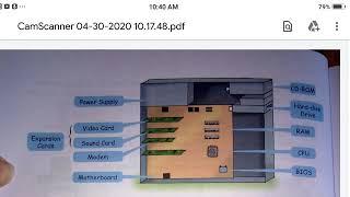 Components inside CPU box