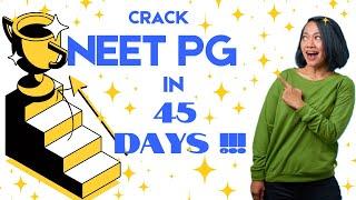 HOW TO CRACK NEET PG IN 45 DAYS - BY DR GAYATRI G AIR 568 - NEET PG 2024