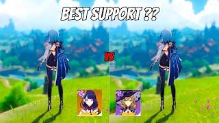 Raiden Vs Lisa !! Who is the Best Support for Eula? {Genshin Impact}