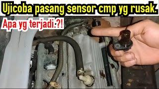 Yang terjadi apabila sensor CMP (sensor noken as) rusak