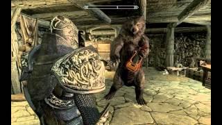 skyrim dancing bear mod