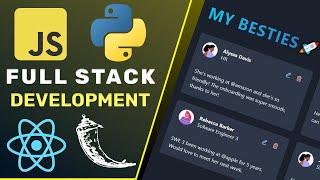 JavaScript and Python - Build and Deploy a Full Stack Web App