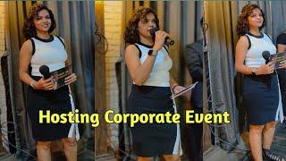 Anchor Roma Baidya Hosting Corporate Event|Corporate anchoring|Annual Function of Company|corporate