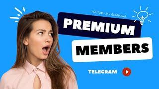 How to Boost Telegram Channel Get in Top Rank | Telegram Premium Members | Jay Ghunawat