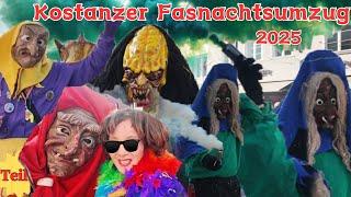 Konstanzer Fasnachtsumzug(Teil 2) 2025 – Komplett-Aufzeichnung//Konstanz Fasnacht