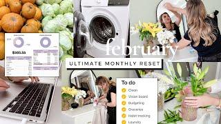 The ULTIMATE Monthly Reset Routine that made my life EASIER! + moving update! (Cleaning, budgeting)