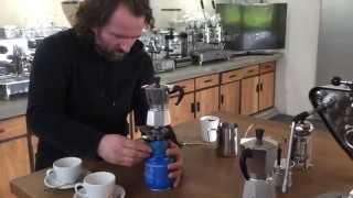 How to make cappuccino at home! - Latte art with italian moka