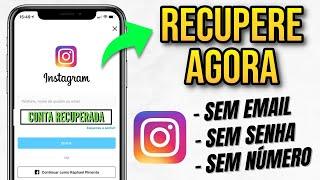 Como recuperar a sua conta do Instagram (SEM EMAIL, SEM SENHA E NÚMERO) Esqueci a senha do Insta