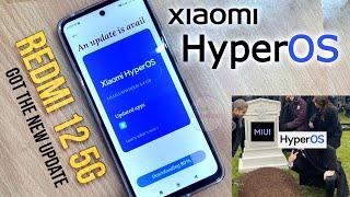 Xiaomi Hyper OS v1.0.1.0 update released for Redmi 12 5G | Tech in TAMIL