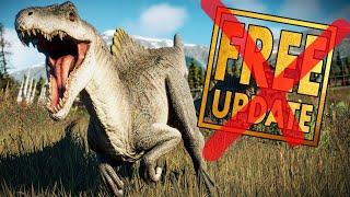 NO BIG FREE UPDATE!! | Jurassic World Evolution 2 News