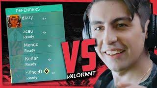 APEX PROS vs SHROUD (VALORANT) | ft. Aceu, Mendo, Dizzy & more | sYnceDez