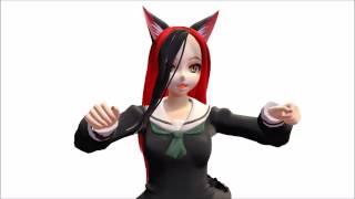 {MMD||MEME} Misaki Aya Cat - PPAP {MOTION DL} .:HD-1280x720:.