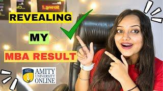 Revealing My Marks - Amity Online MBA 1st Semester| My Grades & CGPA | Sim talks Amity Online Mba