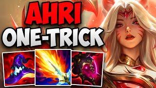 AMAZING MID LANE GAMEPLAY BY A CHALLENGER AHRI ONE-TRICK! | CHALLENGER AHRI MID | Patch 14.18 S14